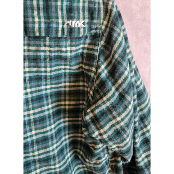 Mountain Khakis Men's Cotton Flannel Button Up. Green Plaid. Size XL - Picture 3 of 6